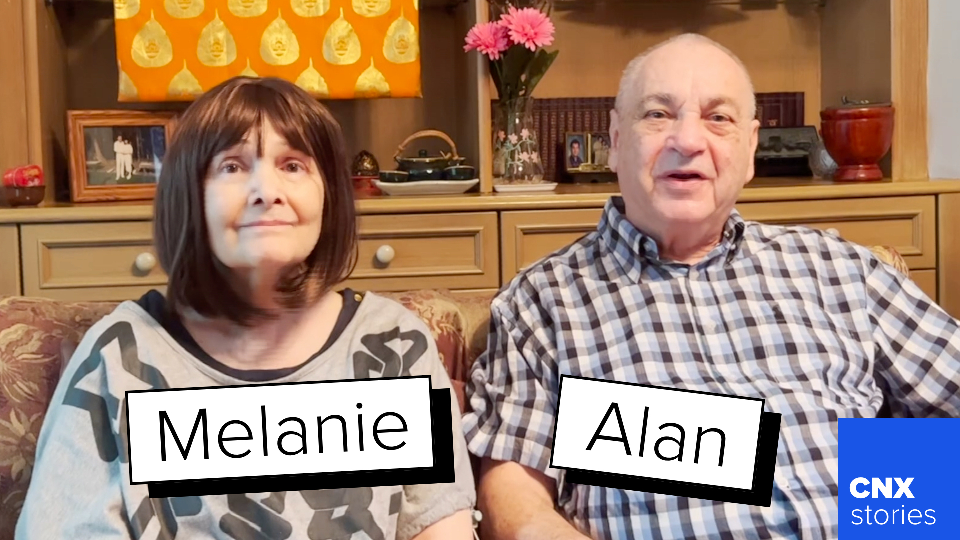 Melanie and Alan talk about living with cancer in Chiang Mai