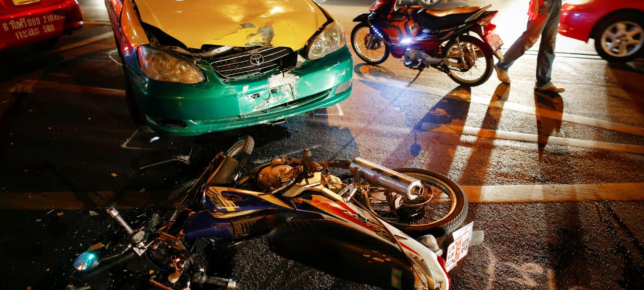 Is driving safe in thailand - road accident